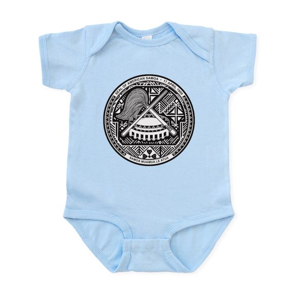 CafePress - American Samoa Coat Of Arms Infant Bodysuit - Baby Light Bodysuit, Size Newborn - 24 Months