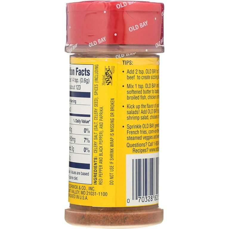 OLD BAY® Seasoning, 2.62 oz  Salt, Spices & Seasonings