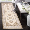 thumbnail image 2 of MeyJey 2'x6' Runner Rug for Hallways, Non Slip Entryway Mat with Rubber Backing Washable Oriental Vintage Rug for Entryway Kitchen Bedroom Laundry, Beige/Brown, 2 of 9