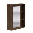 thumbnail image 3 of Teamson Home 24" Ellery Removeable Medicine Chest with Mirror Walnut, 3 of 7