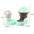 thumbnail image 6 of Visland Cat Water Feeder Auto Replenishment Large Capacity Mushroom Shape Pet Dog Cat Water Food Container Pet Supplies, 6 of 6