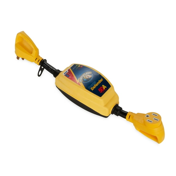 Camco PowerGrip RV 50-Amp Voltage Protector with Integrated Surge Protection (55306)