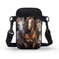 thumbnail image 2 of HELLHERO Women Crossbody Bag for Women Travel, Outdoor and Daily Use Lotus Watercolor Tote Women Shoulder Bag Double-layer, 2 of 7
