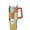 color-348, variant on 40oz Nomad Essentials Coffee Cup, Boho Lover's Travel Tumbler With Handle, Double Insulated Spill Proof Lid & Straw Gift