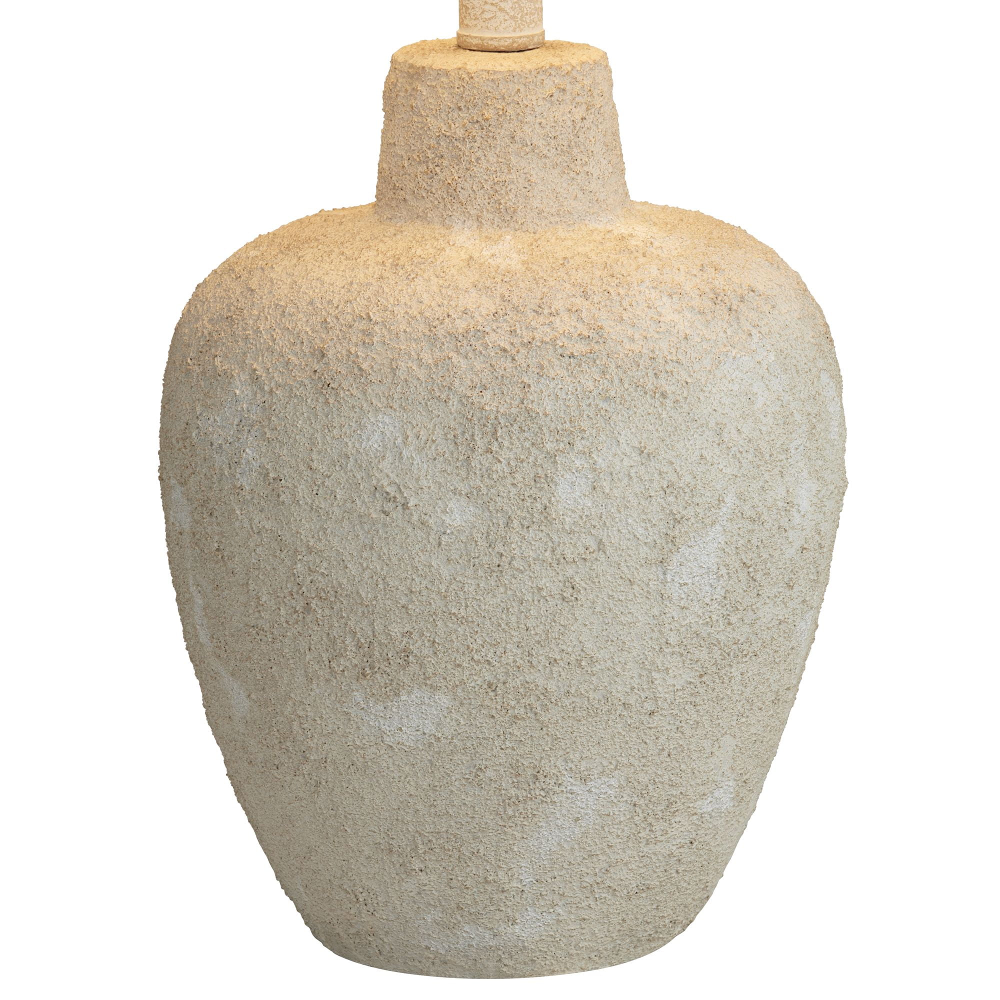 360 Lighting Romeo 23 1/2" High Jar Farmhouse Rustic Accent Table Lamps Set of 2 Beige Distressed Earth Tone Finish Living Room