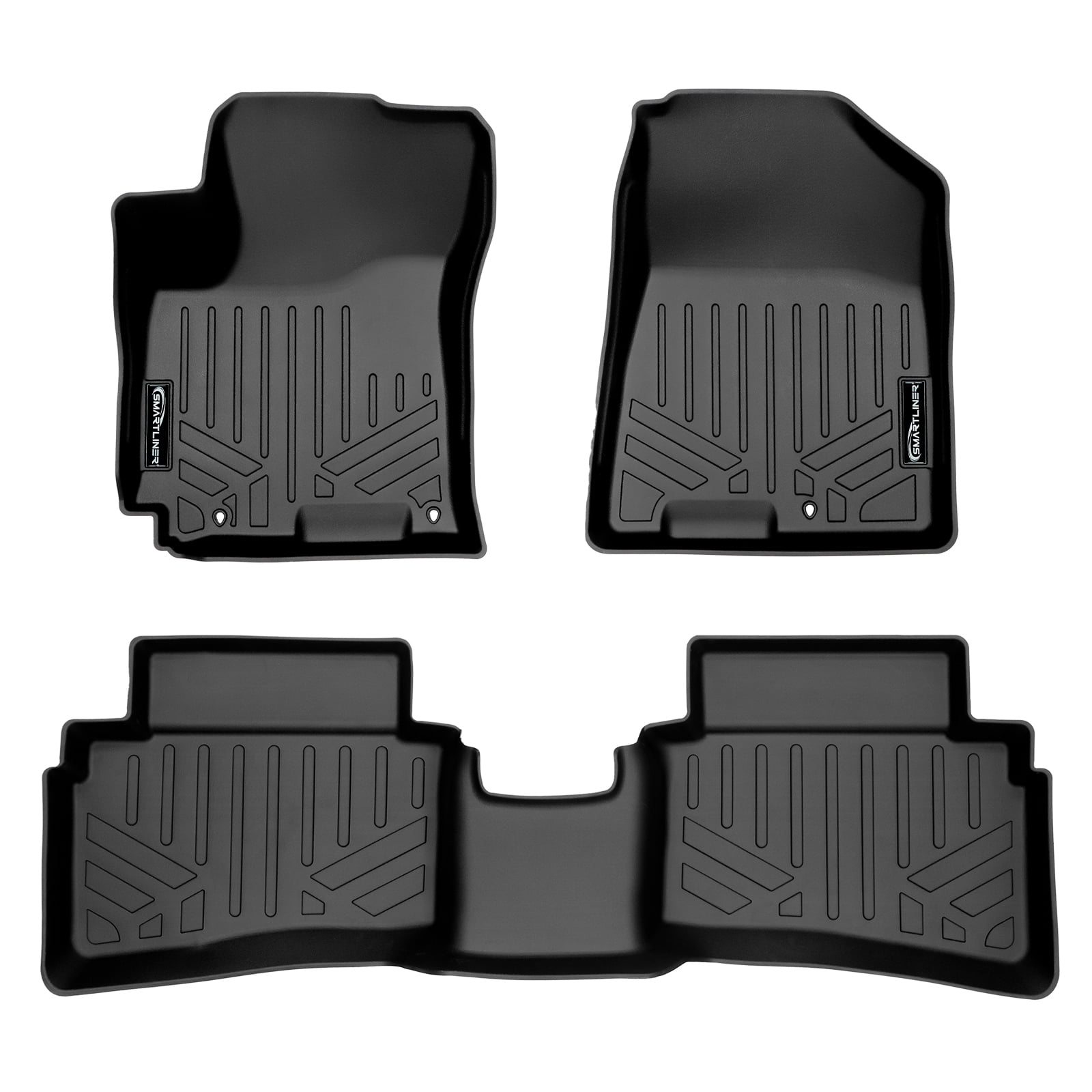 SMARTLINER Custom Fit Floor Mats 2 Row 