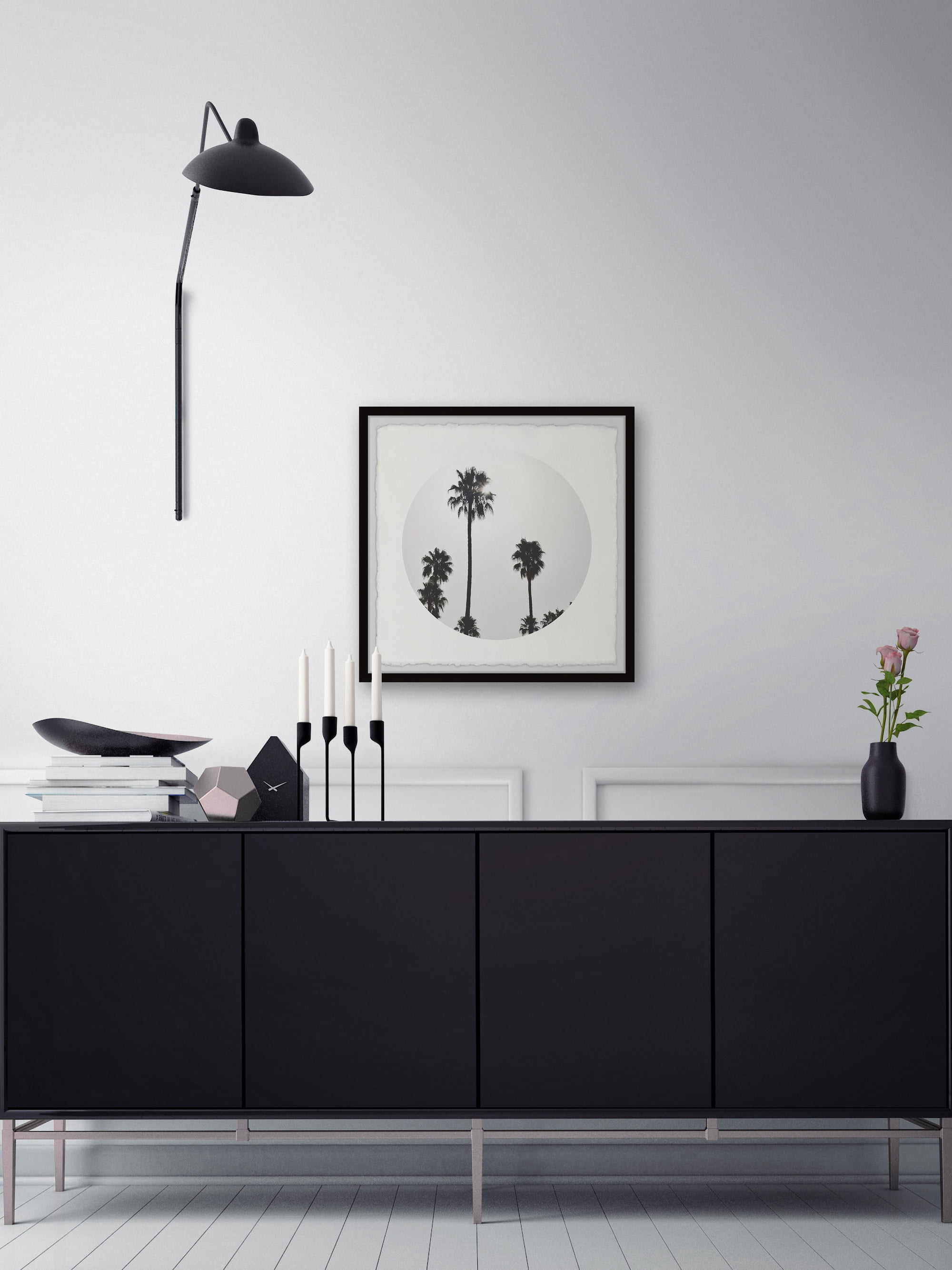 Marmont Hill Coconut Peaks Framed Wall Art
