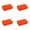 B-4Pcs, variant on 6.7*4.1" Outdoor Small Tools Storage Box – 3 Colors 3 Sizes Universal Box with Foam, Waterproof Shockproof Sealed Container Case for Camping, Workshop, Household, Survival Gear