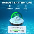 Grennix Robot Pool Cleaner - G900 Cordless Robotic Pool Vacuum for ...