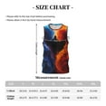 thumbnail image 4 of Honeii Red And Blue Abstract print basktball shirt for men and women, Unisex basketball jersey for Theme party-XX-Large, 4 of 6