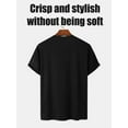 thumbnail image 2 of Cotton Gift For Men Women Dad Mom and Friends Regular Sizes Are S-XXXL Black 180g Fabric Weight Interesting Slang Printed T-shirt Street Fashion Round Neck Top, 2 of 6