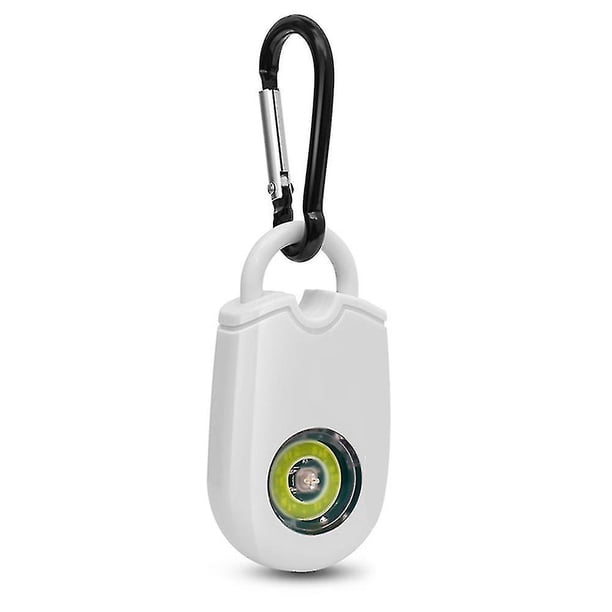 Alarma personal para mujeres, llavero de autodefensa, sirena de seguridad con luz estroboscópica LED, dispositivo de alerta de seguridad de emergencia SOS