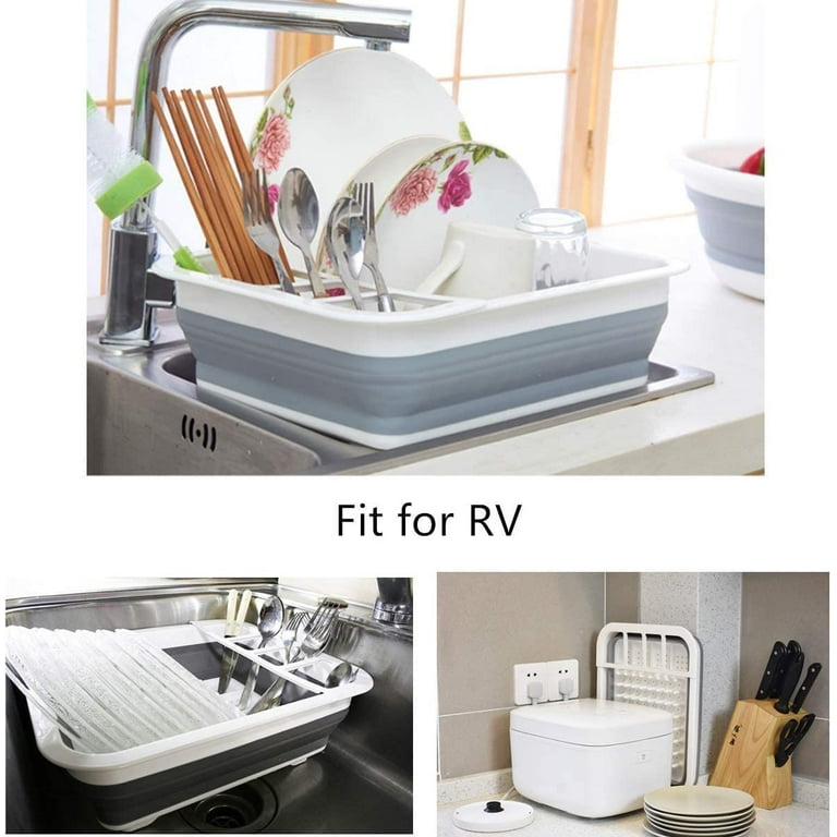 Collapsible store draining board