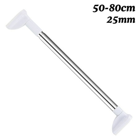 

50-120cm Punch-free Telescopic Clothing Rod Extendable Stainless Steel Curtain Pole Easy Installation for DIY Space New