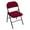 Burgundy, variant on 2Pcs Folding Dining Chair Seat and Back Cover Set Jacquard Stretch Chair Slipcover Home Decoration