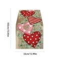 thumbnail image 3 of Wovilon Valentine's Day Table Runner Super Soft Tablecloth For Catering Wedding Kitchen Party Holiday Picnic Home Decor 13x72 Inch Long Romantic Heart Art Texture, 3 of 6