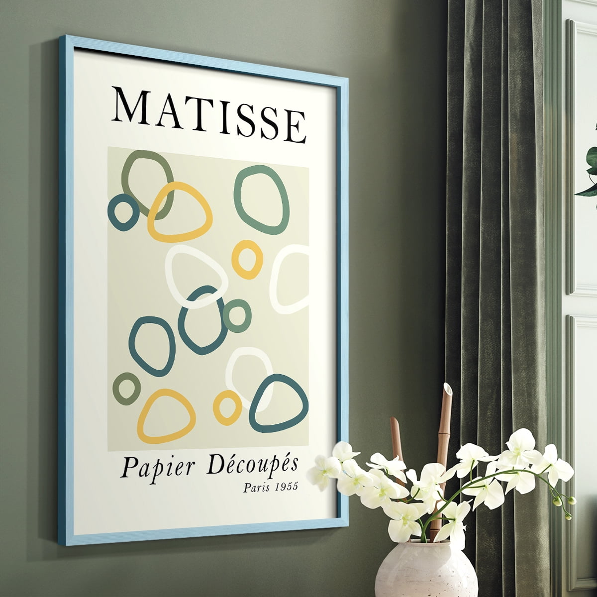 Matisse CCLXXXI in Solid Wood 8 x 10 Framed Print