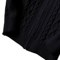 thumbnail image 6 of KAUOD Girls Full Zipper Crew Neck Sweater Ribbed Knit Thermal Stretchy Jackets Kids Winter Plain Long Sleeve Tops Clothes, 6 of 9