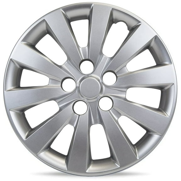 Single Replacement for Mayde Hubcaps 16 inch – Fits Nissan Sentra (Pack of 1 - Silver), Wheel Covers for 2013-2018 Models