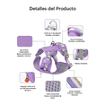 thumbnail image 5 of Pechera Arnés Con Correa Para Perro Talla XS Malubero Morado, 5 of 5