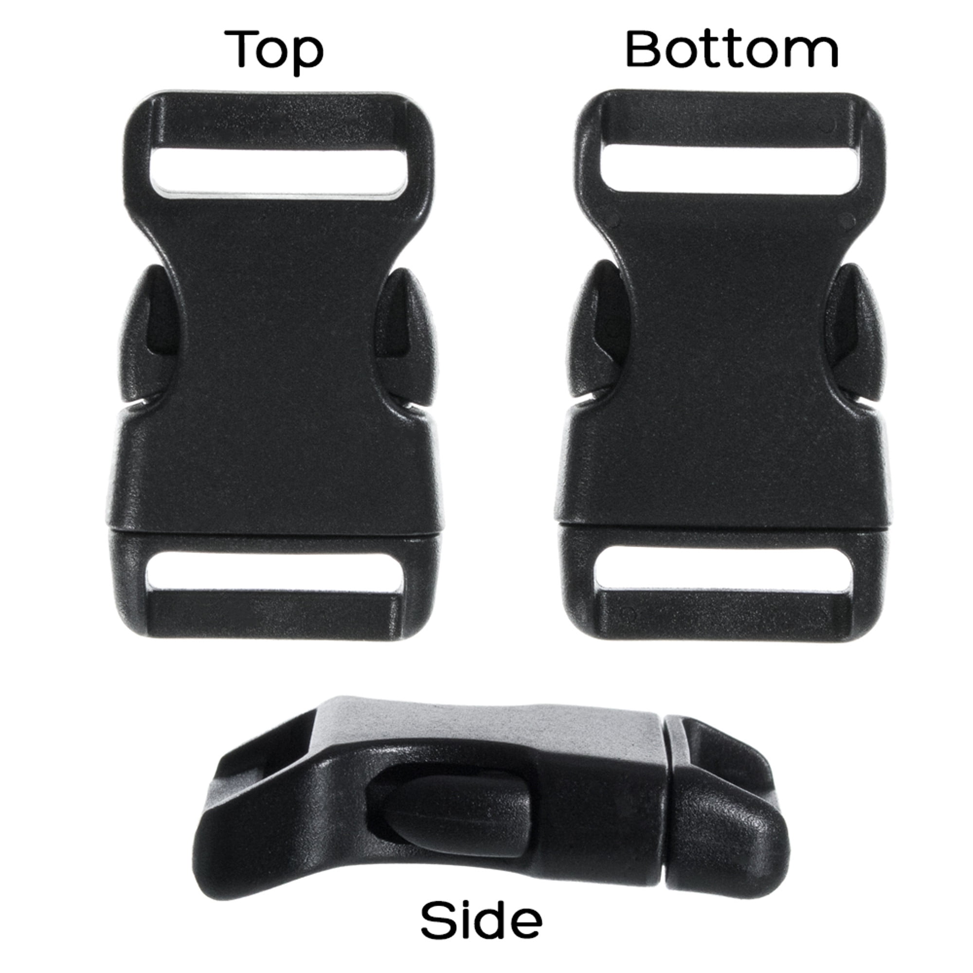  6385 1 1/4 Plastic Clamp Belt Buckle : Arts, Crafts & Sewing