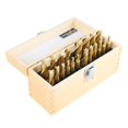 thumbnail image 4 of Juego de fresas Accusize Industrial Tools, 20 piezas, revestidas con HSS TiN, 4 of 9