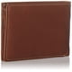 thumbnail image 3 of Cartera Timberland Wellington de piel con doble pliegue RFID, color coñac, 3 of 5