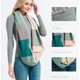 thumbnail image 4 of Bufanda suave de imitación de piel con bolsillo secreto con cremallera; bufanda de invierno cálida para el cuello, 4 of 8