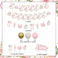 thumbnail image 6 of Tea Party Baby Shower Decor for Girl A Baby is Brewing Banner Tea Theme Pink Floral Banner Decorations Tea Garland Tea Cake Topper Balloon Tea Party Brewing Baby Shower Let's Par Tea Decor, 6 of 6