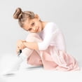thumbnail image 3 of White Ruffled Anklet Socks - Frilly White Opaque Lace Ruffles Top Trim Bobby Sock With Black Satin Back Bow, 3 of 8