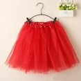 thumbnail image 2 of QENGING Womens Skirt Summer Tutu Tulle Skirt Ballet Layered Organza Lace Mini Skirt Casual, 2 of 2