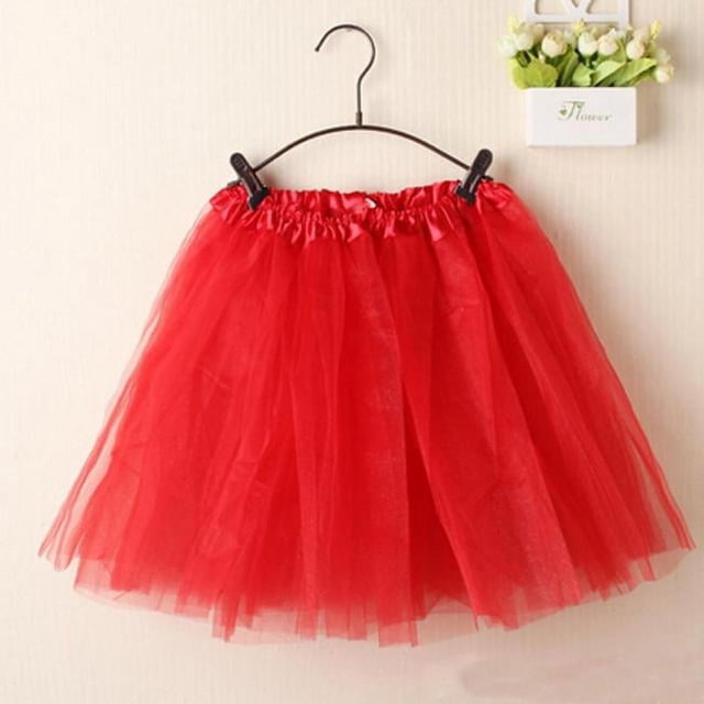 Women Layered Organza Lace Mini Skirt Rd