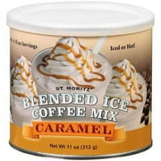 St. Moritz: Blended Ice Caramel Coffee Mix, 11 oz