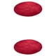 thumbnail image 3 of Cateissary Alfombra redonda gris y segura para dormitorio o sala de estar Alfombras de poliéster fáciles de limpiar Alfombras Vino rojo Vino rojo 2Conjunto, 3 of 6