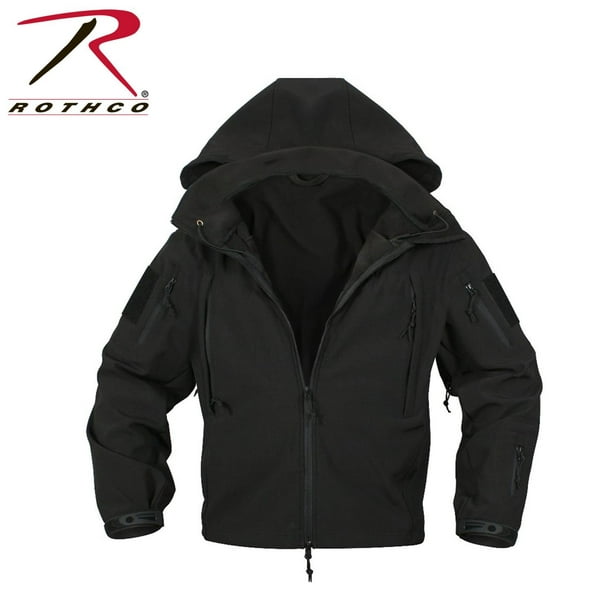 Rothco Special Ops Tactical Soft Shell Jacket - Black, Small