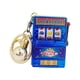 thumbnail image 4 of Mini llavero de máquina tragamonedas, mini juego de arcade, juguete de recuerdo con campana, regalos de juegos Azul, 4 of 9