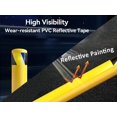 thumbnail image 5 of 10 Pieces Safety Bollard, 3''x42'' Steel Bollard Post with Anchor Bolts, Powder Coated Parking Bollard for Traffic Control, Driveway Barrier, Parking Pole & Warehouse, Yellow and Black, 5 of 7