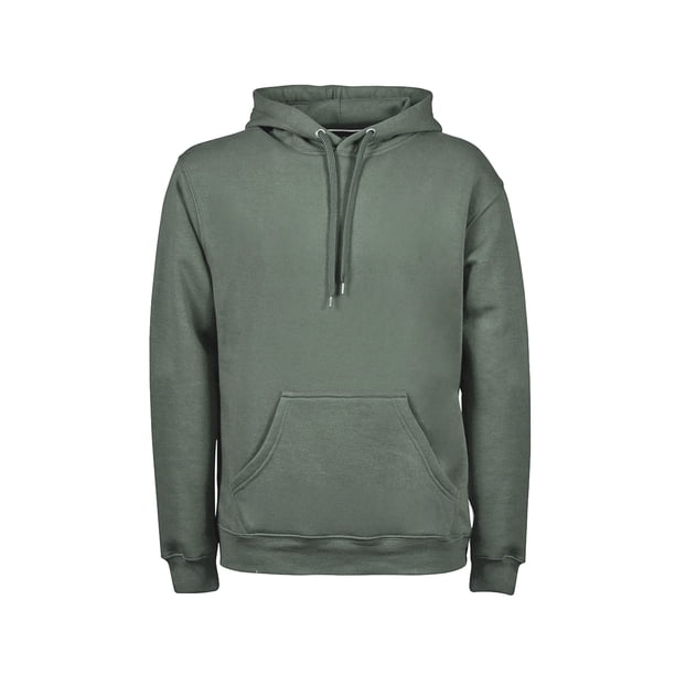 Tee Jays - Sudadera de algodón con capucha para hombre (Verde Hoja) Tee Jays UTBC3824_leafgreen