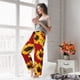 thumbnail image 5 of Balery Sunflowers On Red Pantalones de pijama para mujer, pijamas ultraligeros, pantalones de estar por casa-X-Large, 5 of 6