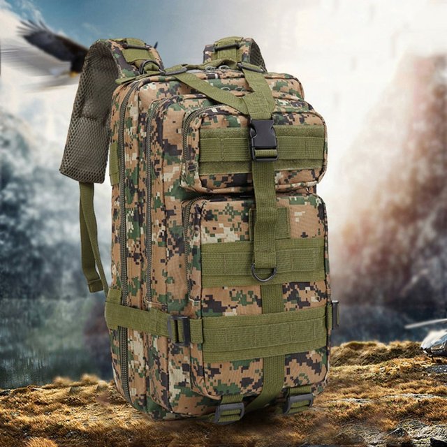 CNKOO Men Softback Outdoor Bug Rucksack High-Temperature Resistance 3P Shock-absorbing