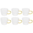 thumbnail image 4 of YLSHRF 6 Pcs Tasse à Thé en Verre Résistant à la Chaleur avec Poignée Accessoires pour Maison de Thé, 4 of 8