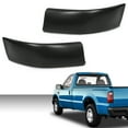 thumbnail image 2 of CROSSDESIGN Corner Roof Moldings Fit for Ford F250 F350 F450 F550 Super Duty 1999-2007 Black, 2 of 9