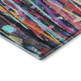 thumbnail image 3 of Addison Rugs Mayfield Premium Machine Washable Transitional Stripes Orange Rectangle Rug, 3' x 5', 3 of 6