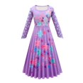 thumbnail image 1 of 2022 disfraz niña vestido niñas vestidos de princesa elegantes primavera nuevo estampado vestido largo Halloween ropa de bebé para 6 8 10 años zhangyuxiang unisex, 1 of 2