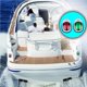 thumbnail image 3 of Scienceny Par 12V Montaje empotrado Barco marino RV Luz de navegación lateral Rojo Verde LED Acero inoxidable Yate lateral Lámpara de gota de Bombillas para automóviles, 3 of 6