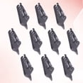 thumbnail image 3 of 10 pinzas para lona, pinzas para toldo con forma de cocodrilo, pinzas para tienda de campaña, pinzas para tensar tiendas de campaña para exteriores (negras), 3 of 7