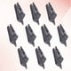thumbnail image 3 of 10 pinzas para lona, pinzas para toldo con forma de cocodrilo, pinzas para tienda de campaña, pinzas para tensar tiendas de campaña para exteriores (negras), 3 of 7