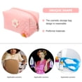 thumbnail image 3 of unbranded Bolsa De Maquillaje Rosa Compacta Y Para Almacenamiento Y Viaje Con Cierre Resistente, 3 of 6