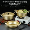 thumbnail image 3 of Thinsony Noddle Spaghetti Vegetable Boiling Pot with Handles Fast Heating Aluminum Cooker Home Restaurant Camping Cooking Tool, 3 of 6
