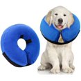 thumbnail image 1 of Collar inflable de cono para perro después de la cirugía, Collar protector suave de recuperación para mascotas, evita que los perros y gatos muerdan y arañen, 1 of 7